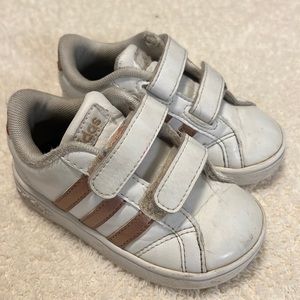 Adidas toddler sneakers size 22 or 6 toddler